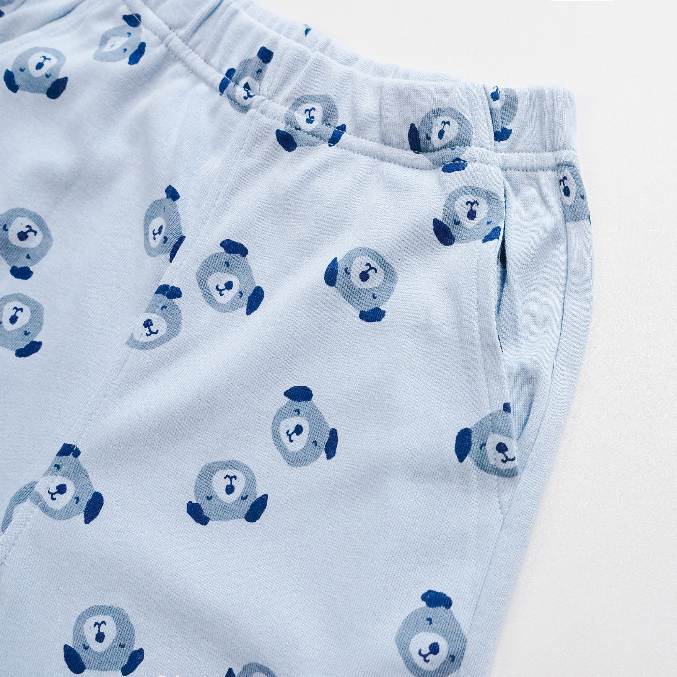 Bộ đồ cho bé trai cộc tay Bigfox Miss Meow mặc nhà mùa hè vải cotton size đại trẻ em 3-11 tuổi 35kg