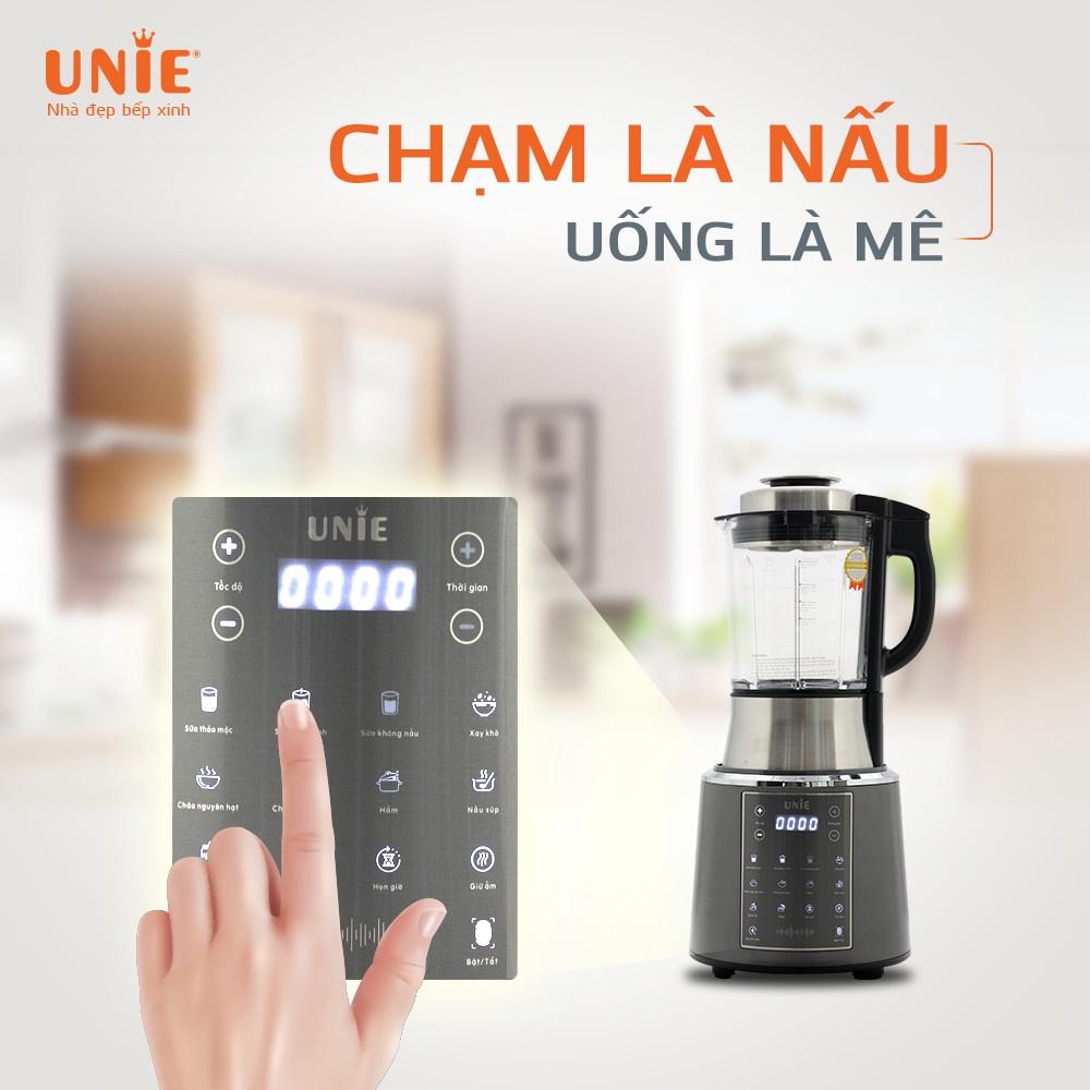 Máy Làm Sữa Hạt UNIE V6S, 1.75Lit-1800W, 12 Chức Năng Xay Nấu Đa Năng, Hàng Chính Hãng