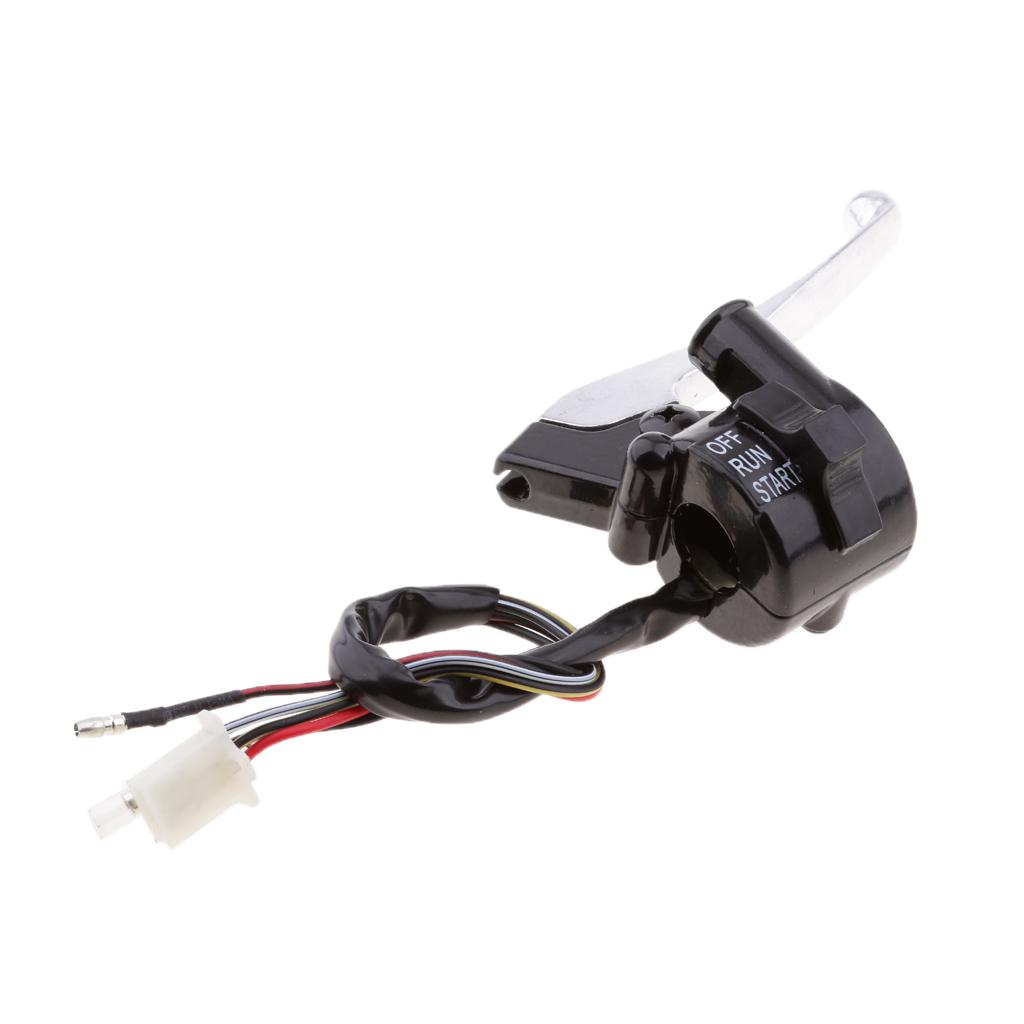 BRAKE LEVER GRIP THROTTLE CABLE SWITCH FOR YAMAHA PEEWEE PW 50 PY50