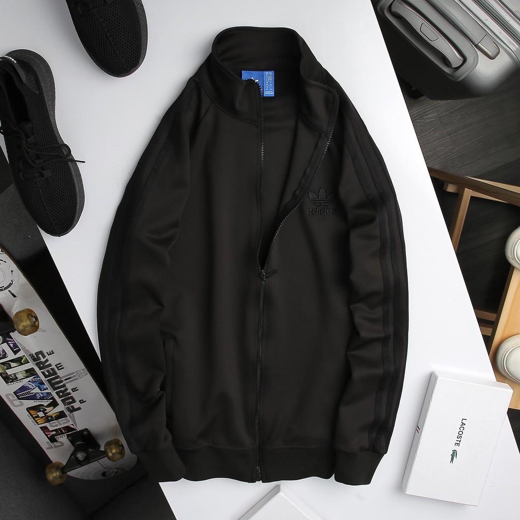 Quần + áo thể thao đen đen thun poly unisex