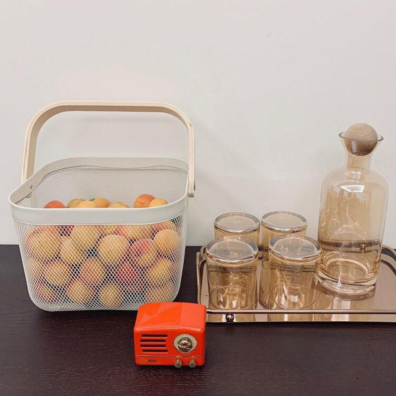 Rổ Kim Loại Đựng Trái Cây, Rau Củ Tiện Dụng