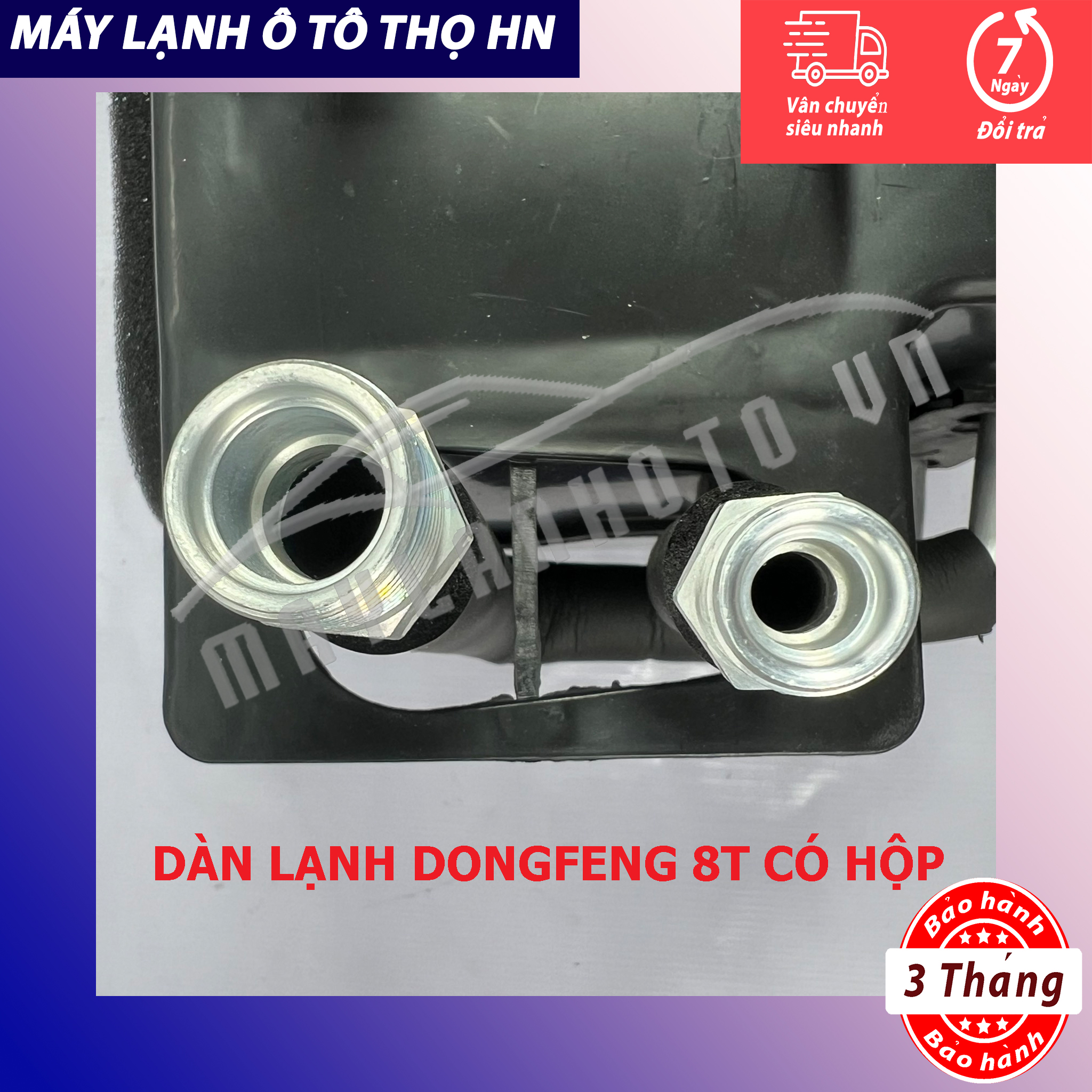 Dàn lạnh Dongfeng 8 Tấn cả vỏ hàng HBS