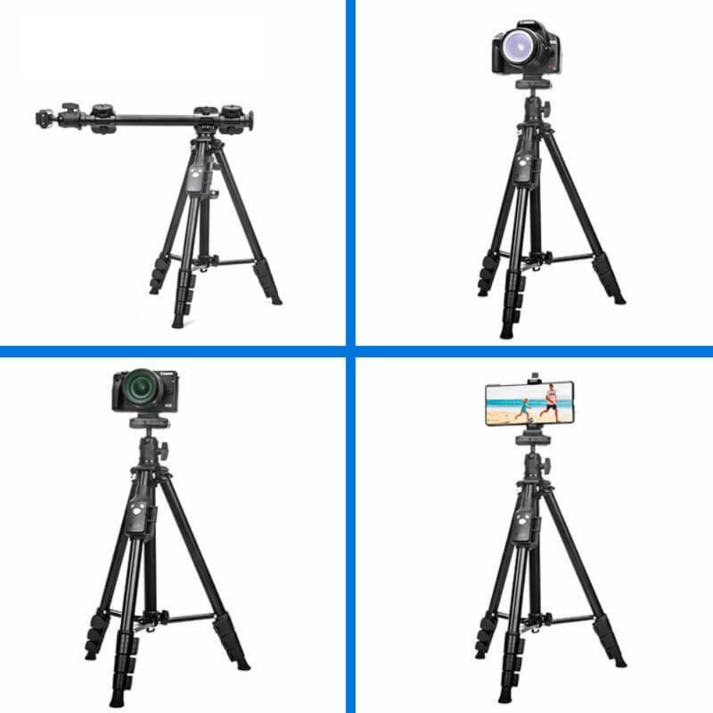 Chân máy tripod YUNTENG VCT-6109 hỗ trợ quay chụp Topsot từ trên xuống - Hàng chính hãng