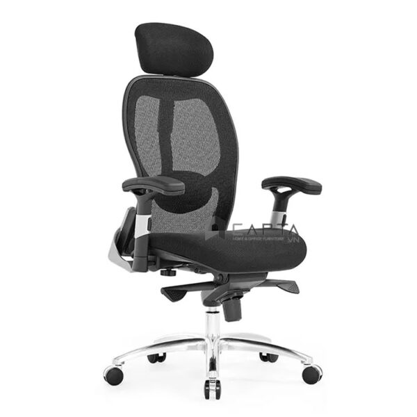 Ghế công thái học ergonomic lưng lưới bảo vệ cột sống Ghế văn phòng ngả lưng ngủ trưa cao cấp CM4524-M