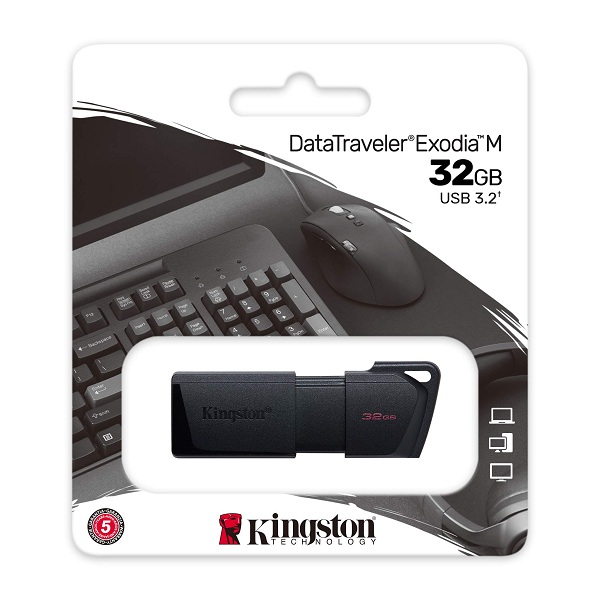 USB Kingston 32GB DataTraveler Exodia DTXM 3.2- Hàng chính hãng FPT phân phối