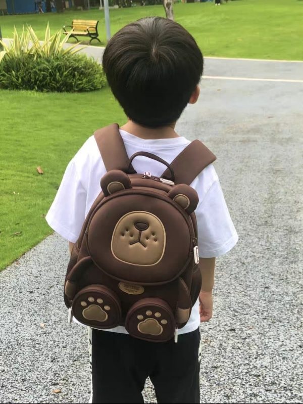 Balo cho bé mầm non Zoyzoii B38 Forest animal backpack hình động vật rừng dễ thương, siêu nhẹ, đeo êm ái - Hàng chính hãng