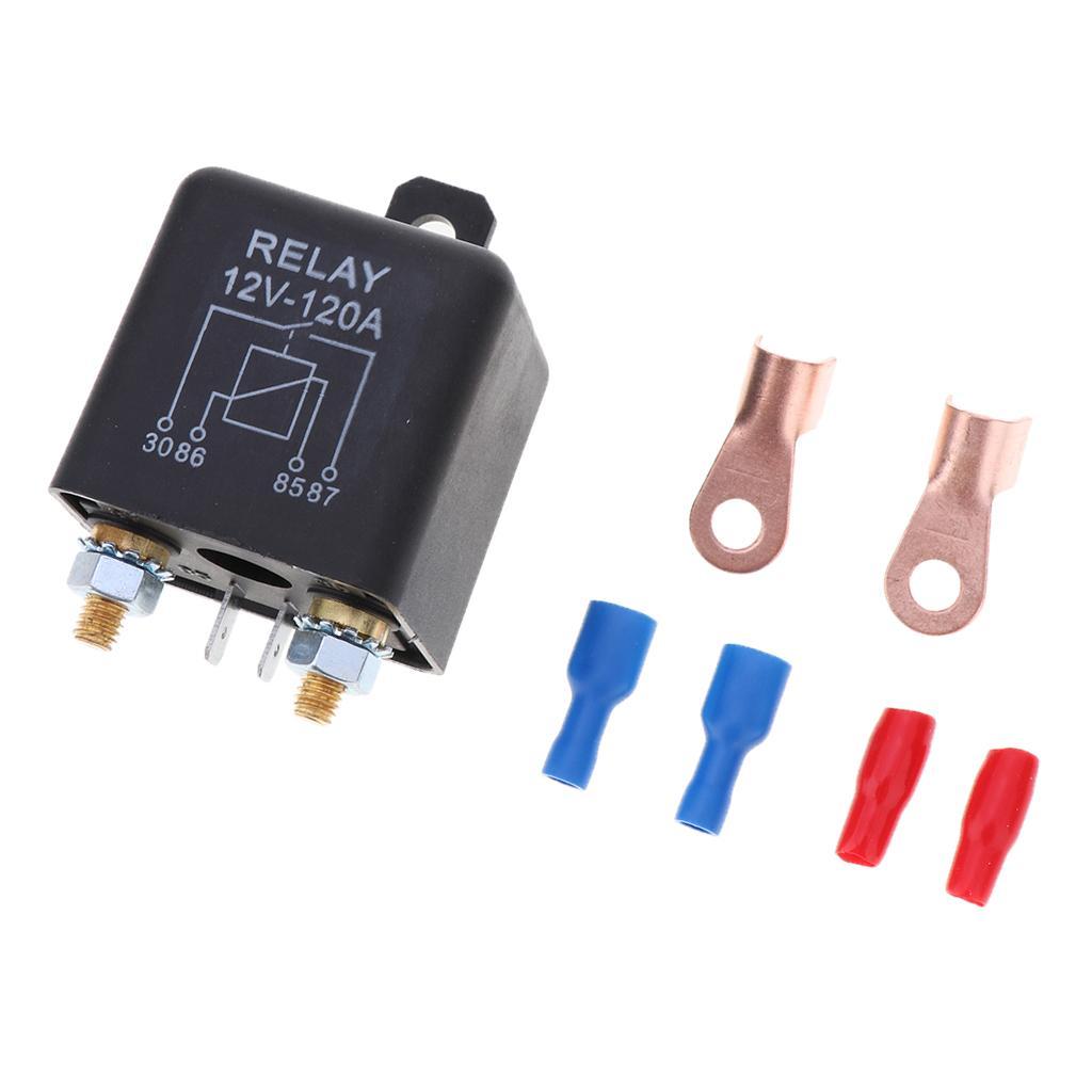 12V 4 Pin Relay Socket Holder Car Switch Starter Automotive Changeover Relay