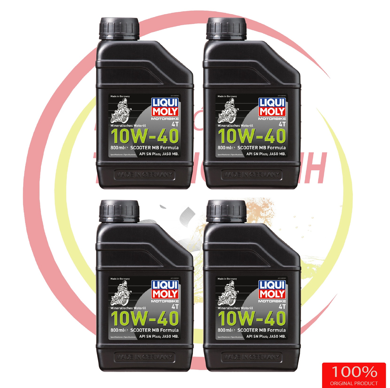 Nhớt Liqui Moly 10W-40 SCOOTER MB Formula 800ML dành cho xe ga