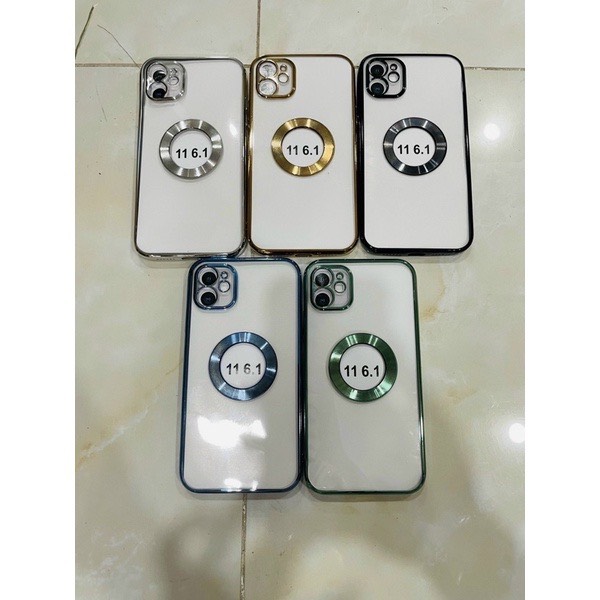 Ốp lưng IPHONE 6D, Bảo vệ cam trong suốt, Viền xi nhôm, Bảo vệ toàn bộ máy cho 7PLUS 8PLUS X XSMAX 11 11PROMAX 12PROMAX 13PRO 13PROMAX