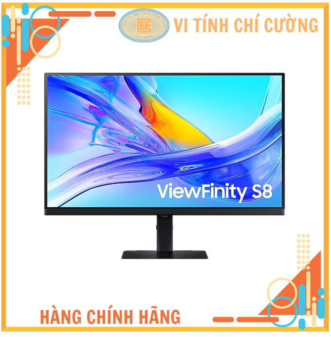 Màn Hình Samsung ViewFinity S8 S80UD LS27D804UAEXXV (27INCH/4K/IPS/60Hz/HDMI/DP/USB-C) - HÀNG CHÍNH HÃNG