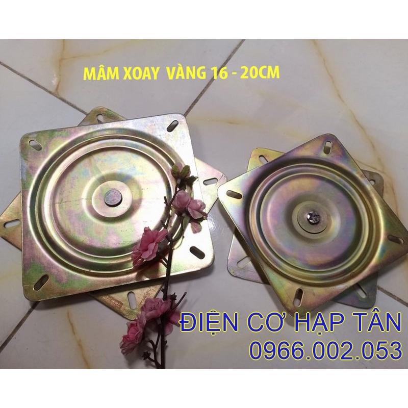 MÂM XOAY 160, 200MM -VÀNG - CHO NGÀNH MỘC
