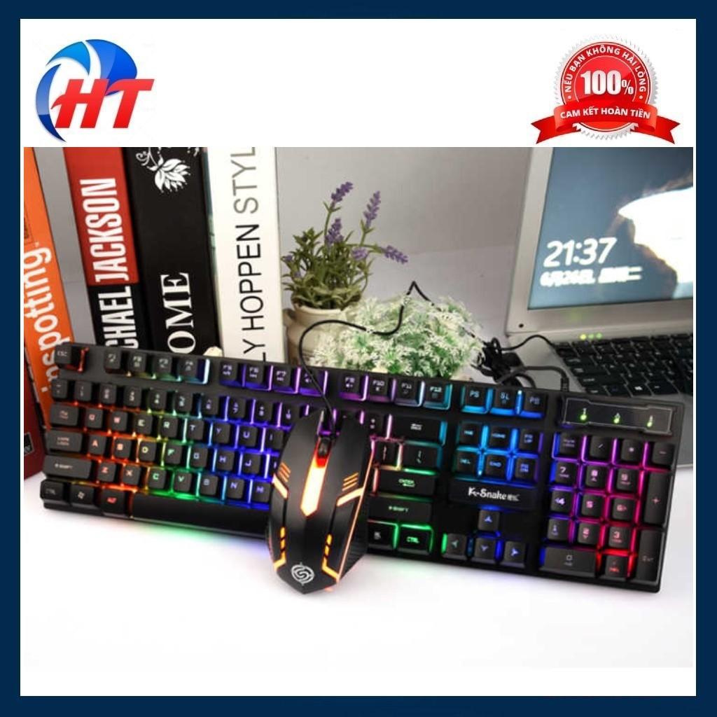 Bộ bàn phím và chuột K-SNAKE KM320 chuyên Game Led 7 màu