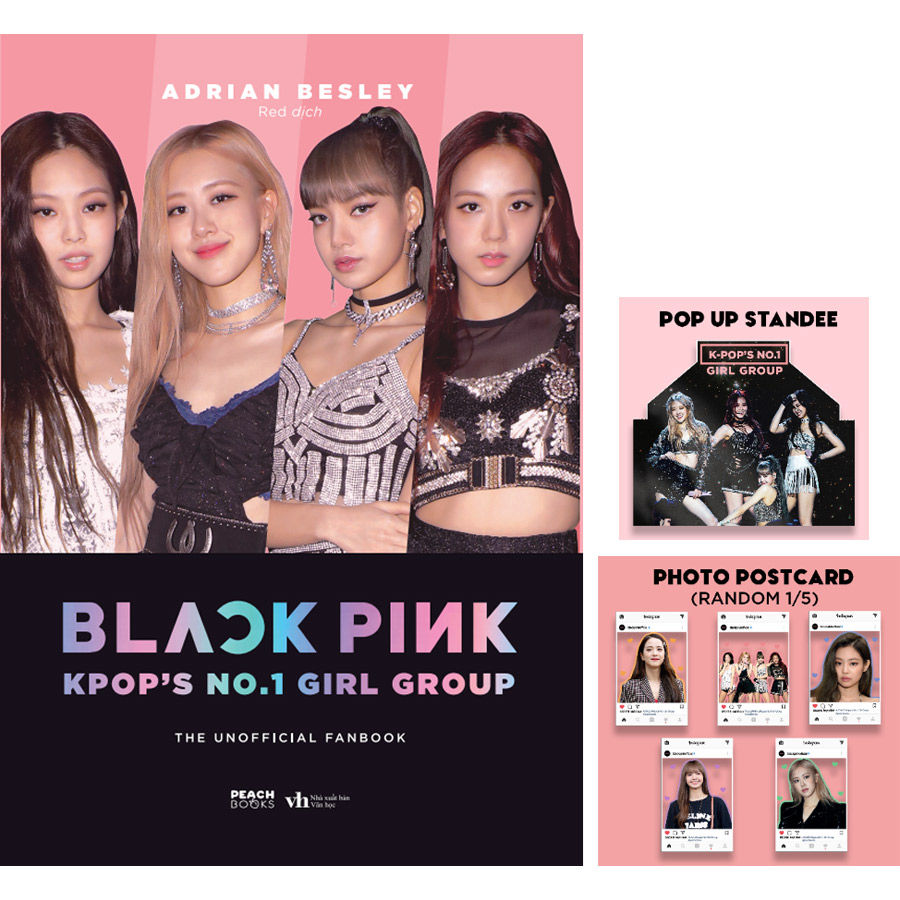 Blackpink: K-Pop’S No.1 Girlgroup (Fanbook) - Bản Thường [Tặng Kèm: Pop Up Standee + Photocard (Random 1/5)]