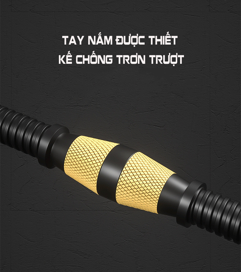 Bộ Tạ Tập Tay 2 in 1 Kết Hợp Tạ Đẩy Đa Năng