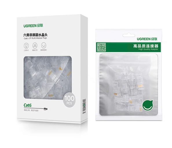Hạt mạng Cat6 UTP Ugreen 50960 - Hàng chính hãng