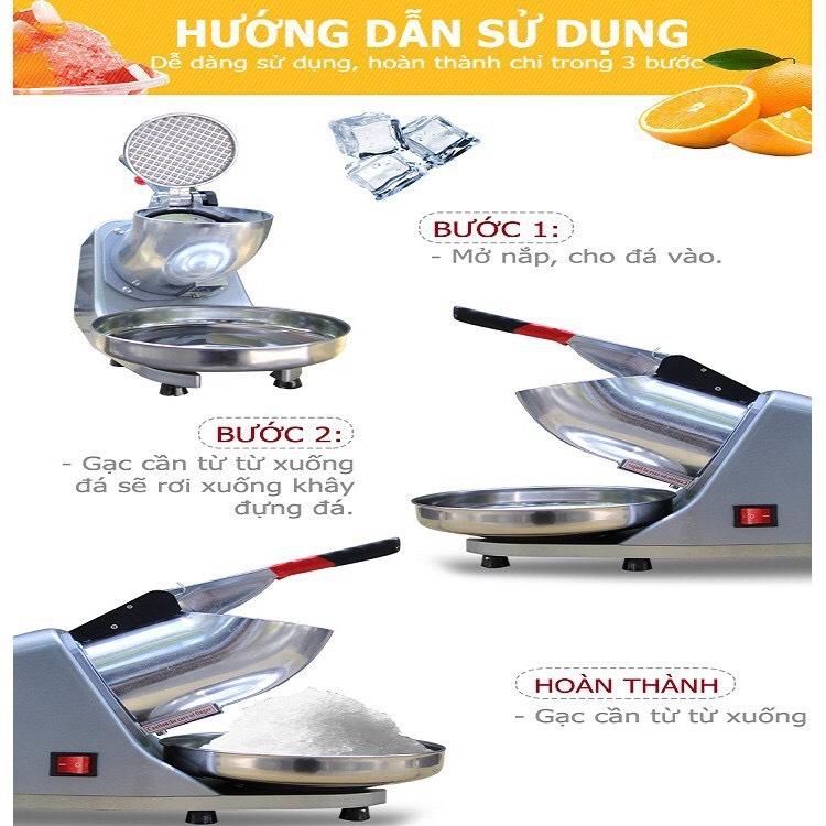 Máy Bào Đá Tuyết 2 Lưỡi Jh109 - Hàng Loại 1