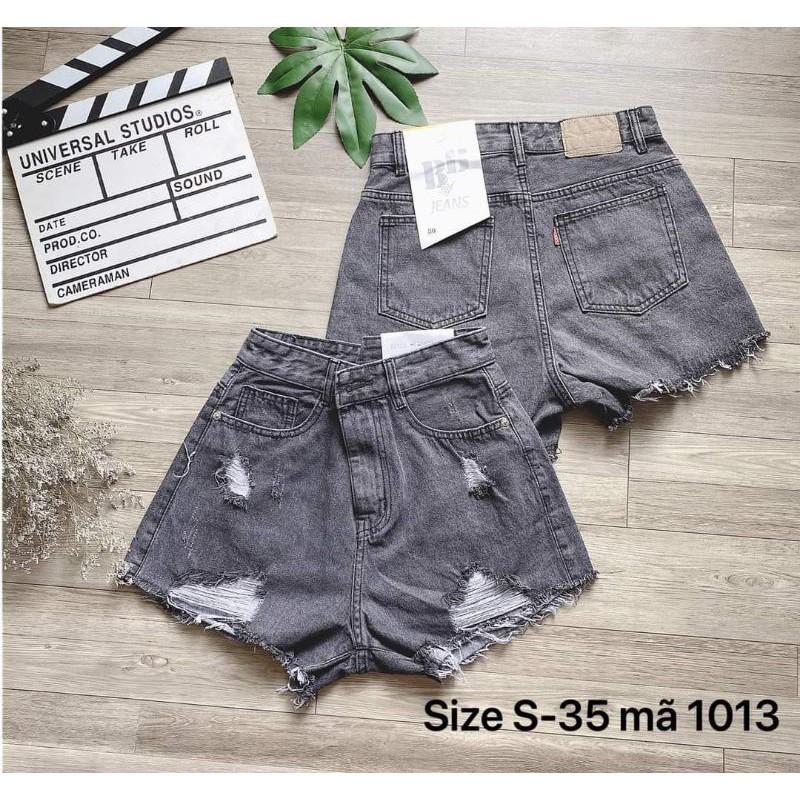 SIZE 30_35 SORT JEAN XÁM RÁCH BIGSIZE LƯNG CAO