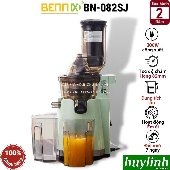 Máy ép trái cây chậm Bennix BN-082SJ - 300W - Họng lớn 82mm ép nguyên trái - Hàng chính hãng