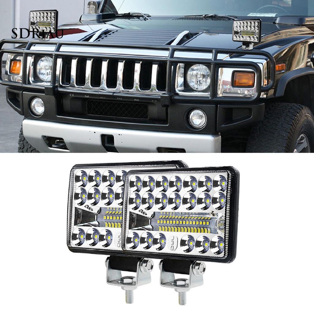 Bộ 2 Đèn Led 20 Bóng Xqcdx Cs-1243A1 4inch Chống Sốc Cho Xe Hơi
