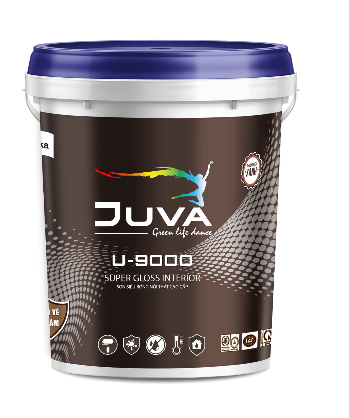 Sơn siêu bóng Juva nội thất cao cấp Juno sofa U-9000 5kg
