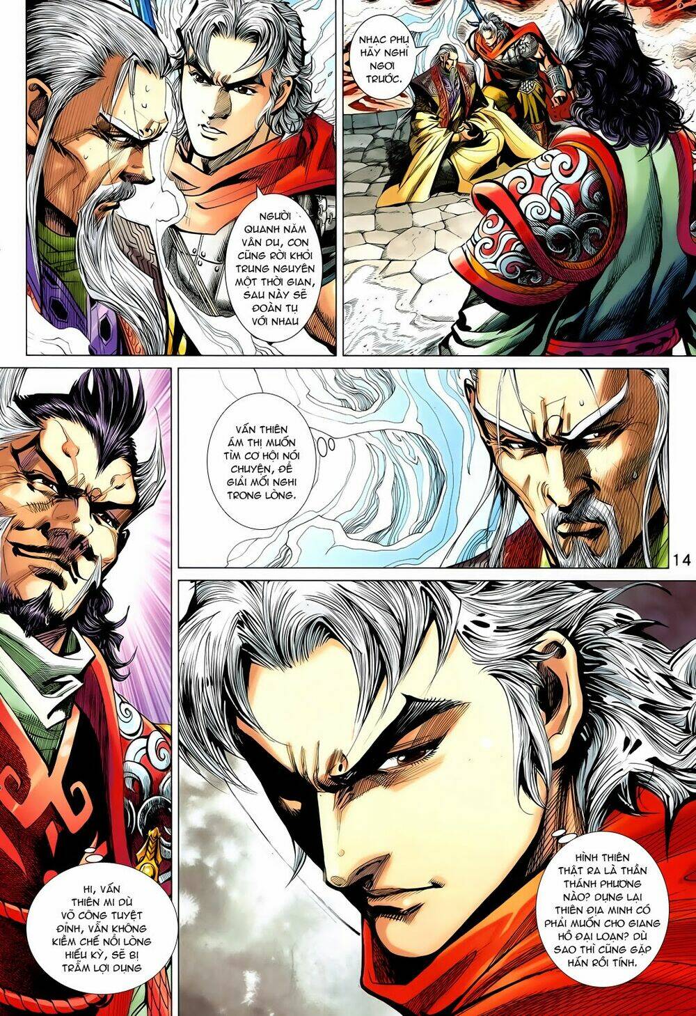 thần binh vấn thiên chapter 5 12