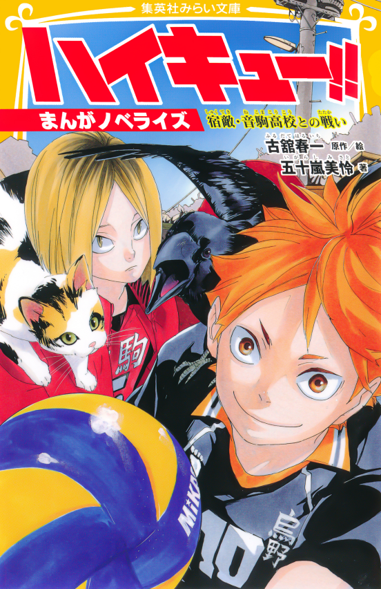 Sách ngoại văn: ハイキュー!! まんがノベライズ 宿敵・音駒高校との戦い - Hai Kyuu ! ! Manga Noberaizu Shukuteki