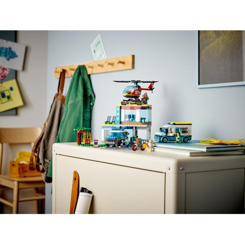 Đồ Chơi Lắp Ráp LEGO City Trụ Sở Cứu Hộ Khẩn Cấp 60371