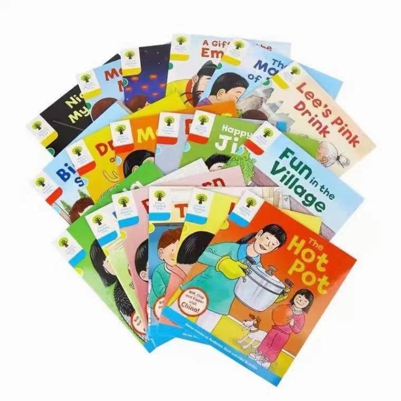 Oxford Reading Tree Biff, Chip &amp; Kipper bộ nhập màu 18c