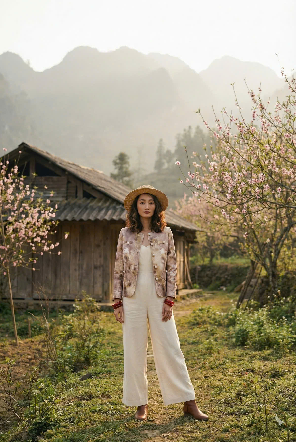 Áo Khoác Jacket Loang Màu Phi Thuỷ Top187 thời trang thiết kế Hity