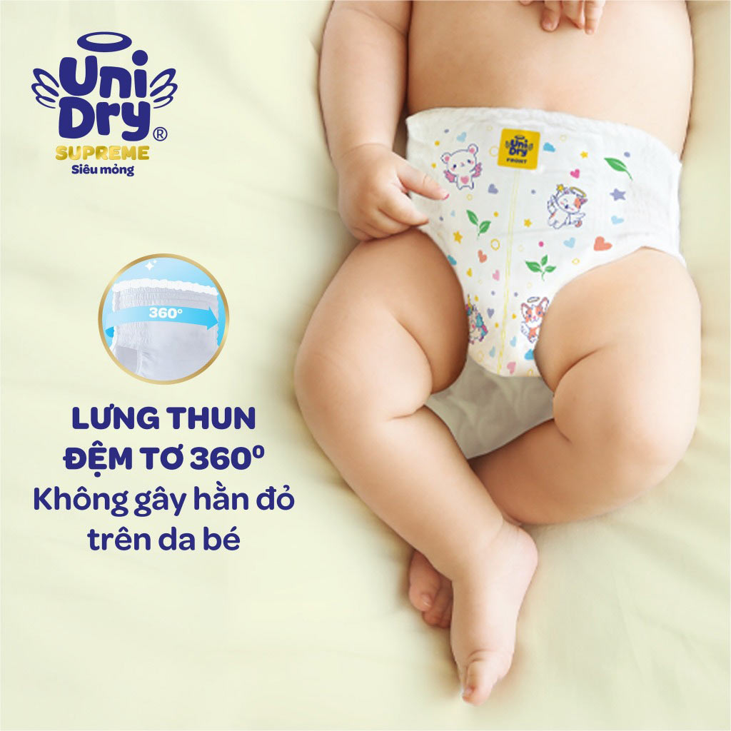 [Mẫu mới] Tã dán Unidry G3X Supreme sơ sinh Newborn mới - 40 miếng