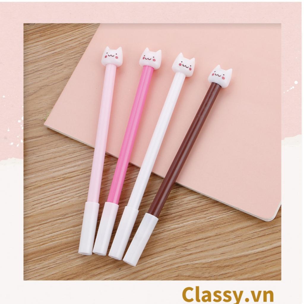 Bút Mực Gel Classy dạ kim Hình Mèo Dễ Thương PK484