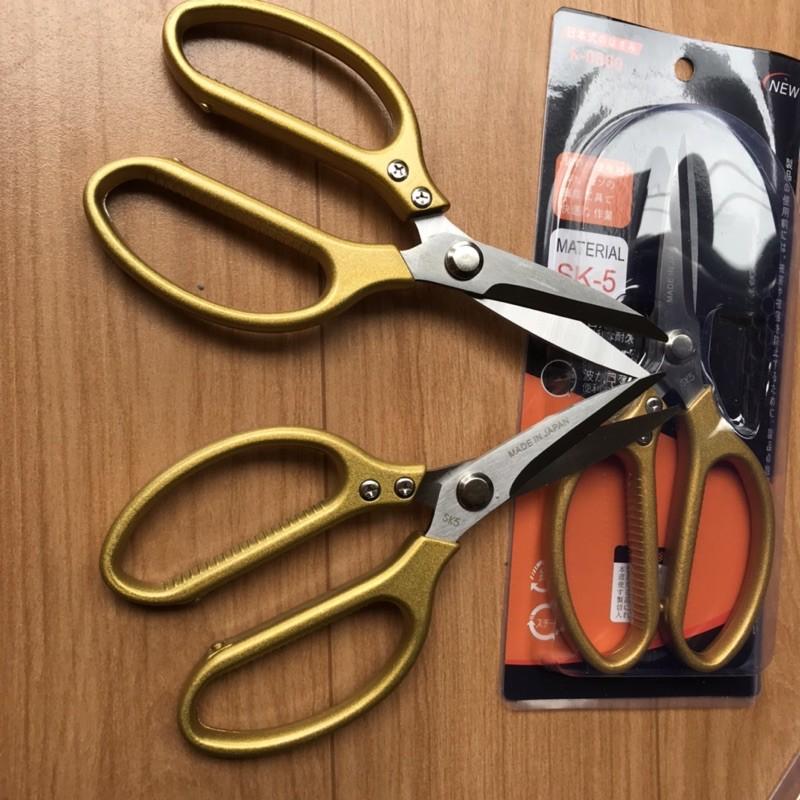 Kéo Cắt Gà Kéo Nhật Làm Bếp Đa Năng Cắt Vải Cắt Giấy SK5 Siêu Sắc Size Lớn 23 cm