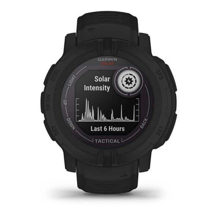 Đồng Hồ Thông Minh Garmin Instinct 2 Solar Tactical - Màu Đen - Hàng Chính Hãng