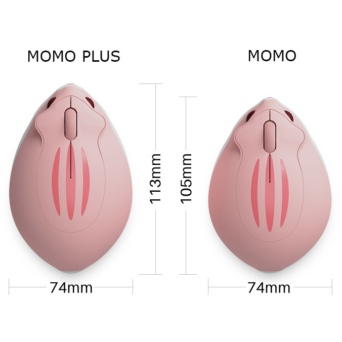 Chuột máy tính AKKO Momo Hamster Plus Phiên Bản Cải Tiến - Hàng Chính Hãng