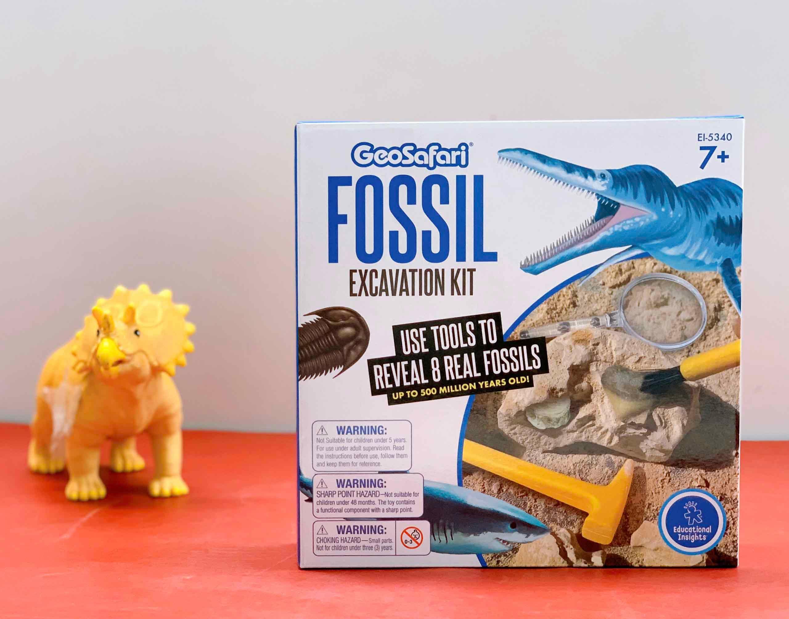 Educational Insights Bộ công cụ khai quật hoá thạch - GeoSafari Fossil Excavation Kit