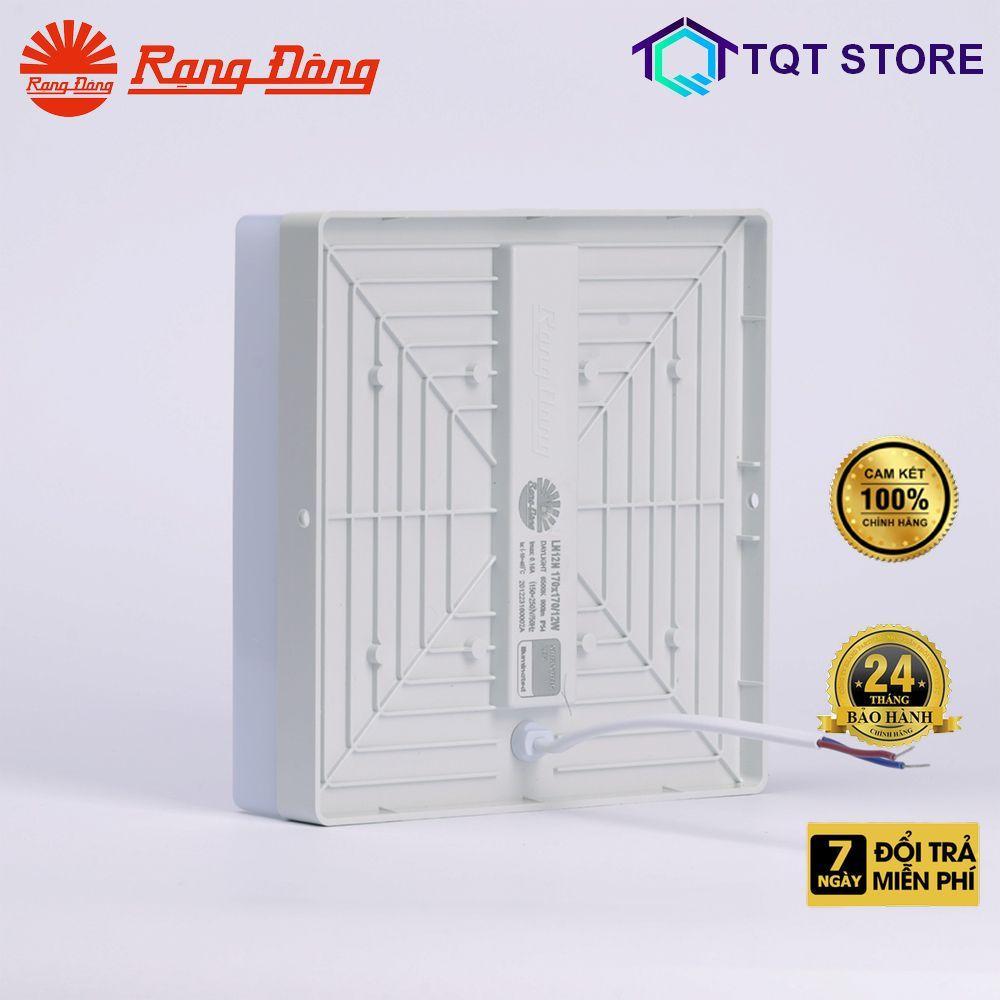 [Chính hãng] Đèn LED Ốp trần Rạng Đông, Vuông 170x170, Công suất 15W, Model: LN12 170x170/15W