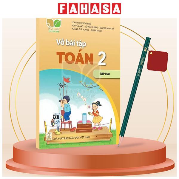 Sách - Vở Bài Tập Toán 2 - Tập 2 (Kết Nối) (Chuẩn) - Kèm Bút Chì 2B Deli 33312-2B