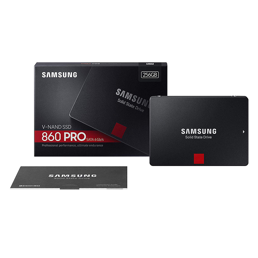 Ổ Cứng SSD Samsung 860 Pro MZ-76P256BW 256GB Sata III 2.5 inch - Hàng Nhập Khẩu