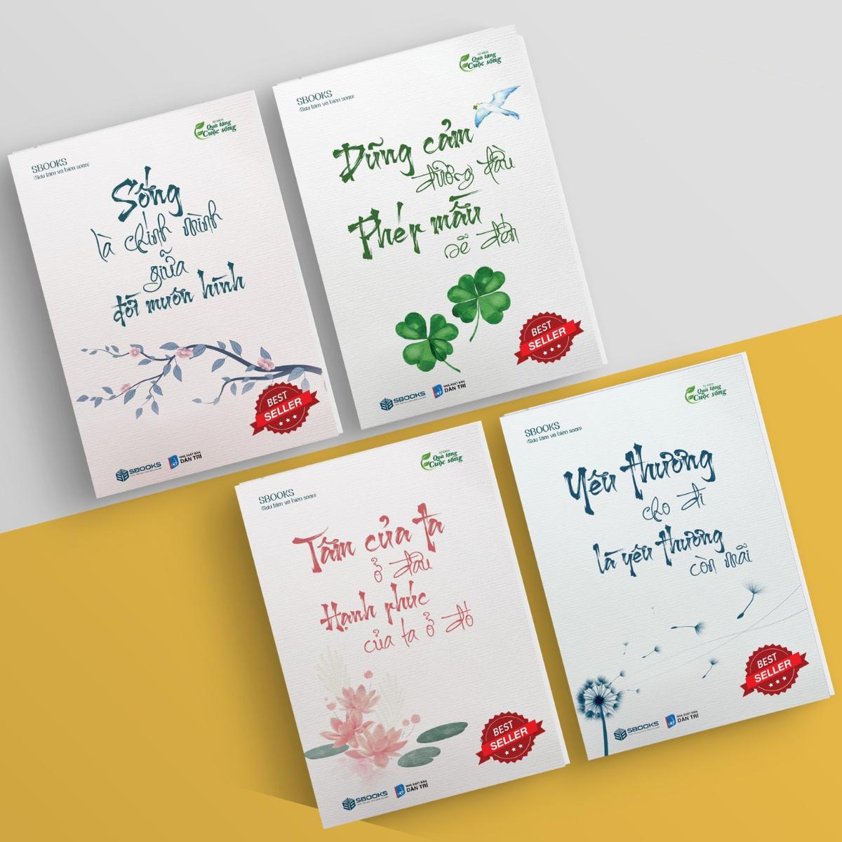 Sách Combo 4 Cuốn Quà Tặng Cuộc Sống - SBOOKS