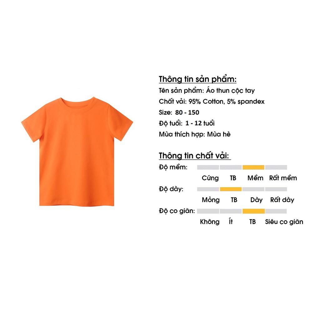Áo in Sans cho bé nam chất vải cotton thấm hút mồ hôi rất tốt cho bé
