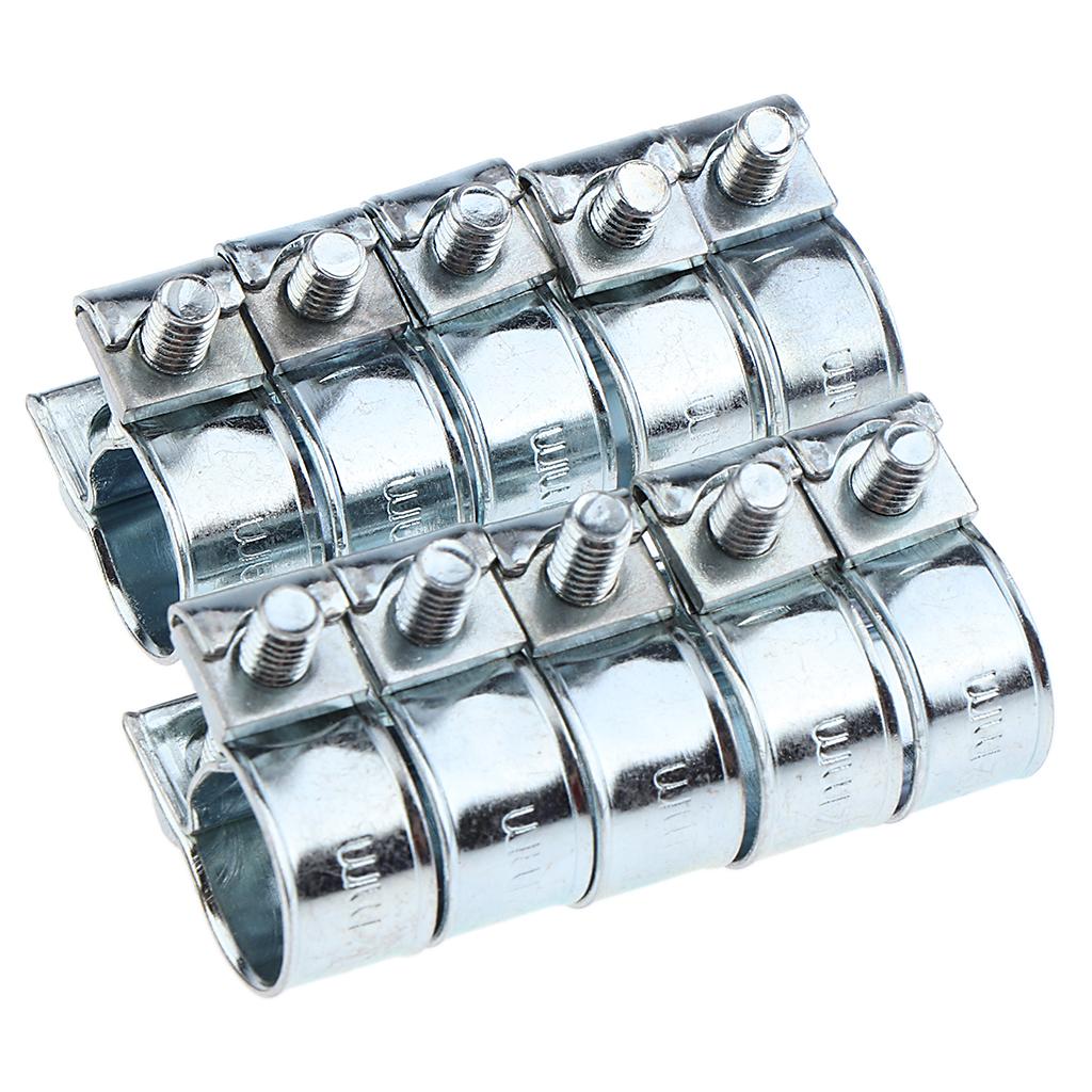 20x Mini Adjustable Hose Pipe Clips Fuel Water Line Worm Clip Ø 10 - 12mm