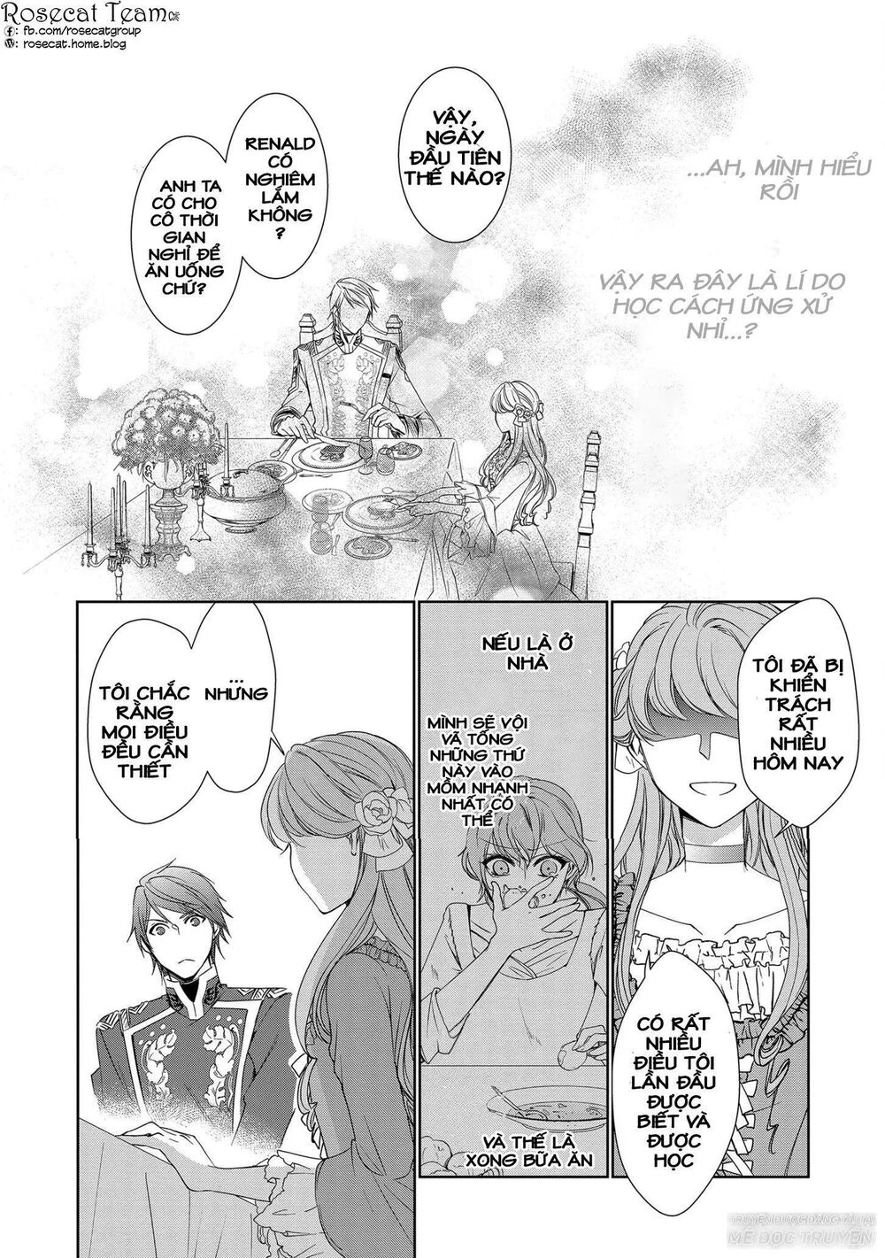 con gái bá tước bỗng thành vị hôn thê của thái tử điện hạ chapter 2 35