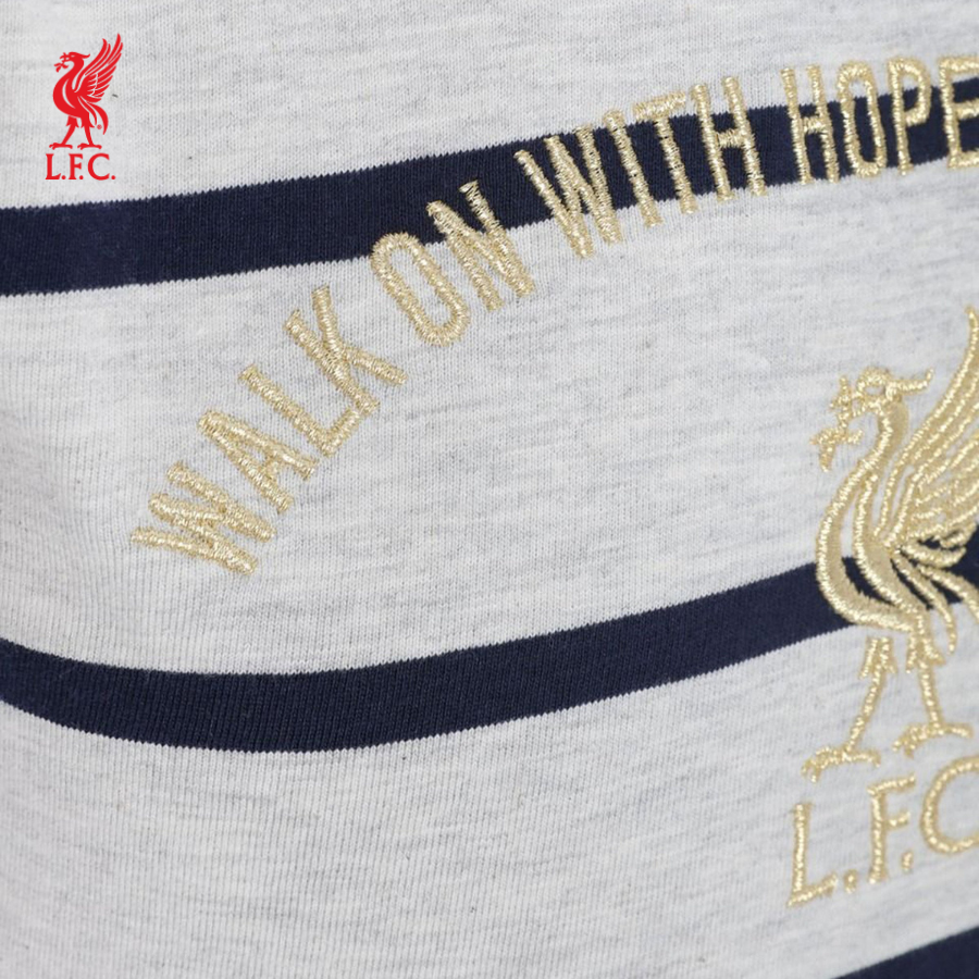 Áo thun tay ngắn thể thao trẻ em LFC Intl Jnr Stripe Hope - A15645