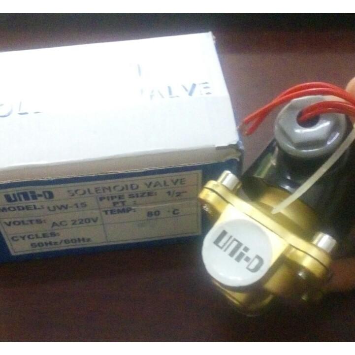 Van điện từ Unid phi 21 UW-15, bảo hành 12 tháng