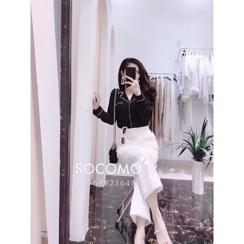QUẦN ỐNG RỘNG NỮ QUẦN TÂY NỮ ỐNG XUÔNG PHONG CÁCH HIỆN ĐẠI HOT HIT 931