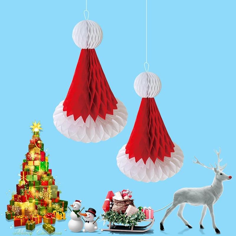 Lồng đèn tổ ong trang trí cây thông giáng sinh