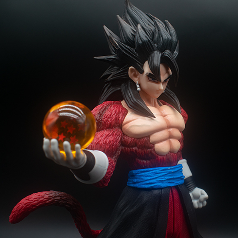 Mô hình lớn Super Saiyan 4 Figurine Vegetto cầm ngọc rồng Anime Dragon Ball trong 7 viên ngọc rồng 2060 5-1