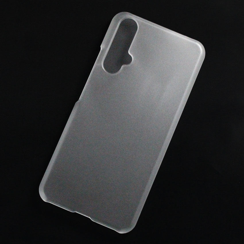 Ốp lưng dành cho Huawei Nova 5T nhựa cứng nhám trong