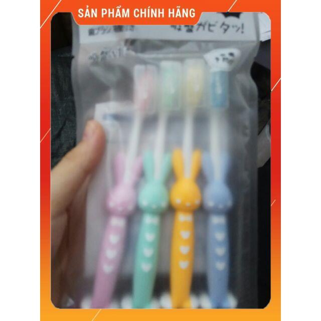 SÉT 4 BÀN CHẢI GẤU CHO BÉ XUẤT NHẬT