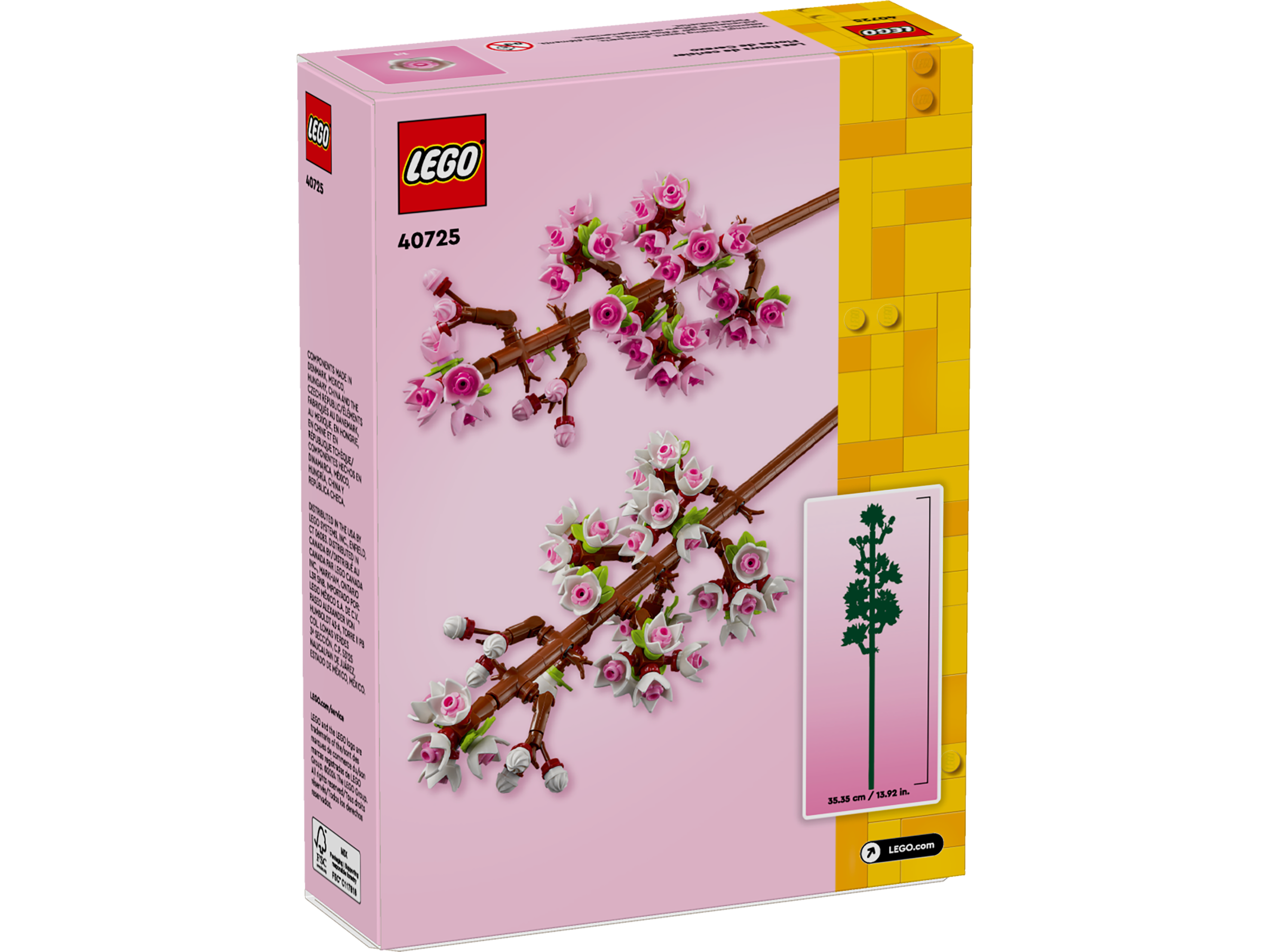 Hình ảnh Đồ Chơi Lắp Ráp Hoa Anh Đào Lego - Cherry Blossoms - Lego 40725 (430 Mảnh Ghép)